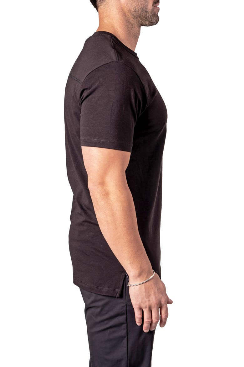 Resistance Logo Embroidered T-Shirt, Alternate, color, BLACK