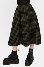 Disturbia Terra Midi Skirt