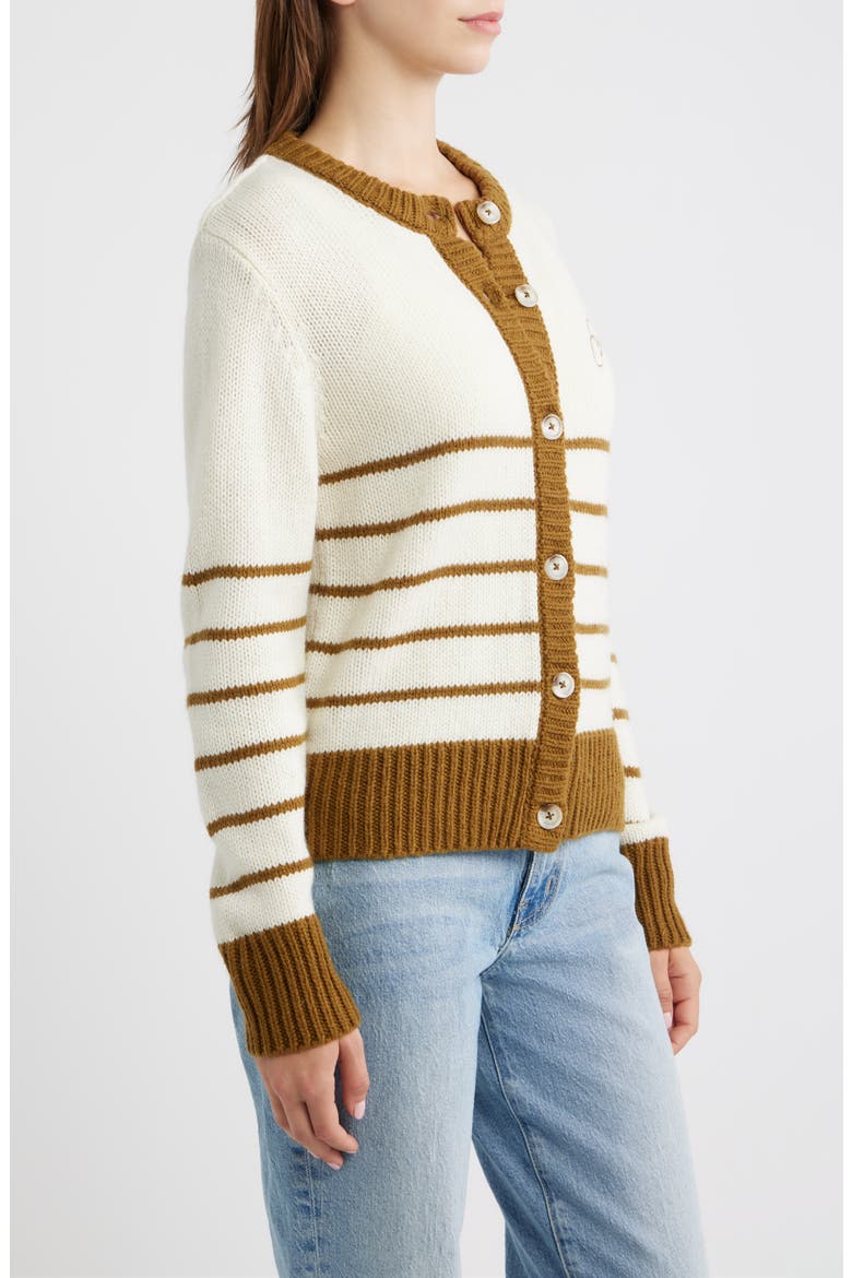 Chesil Cardigan, Alternate, color, CREME