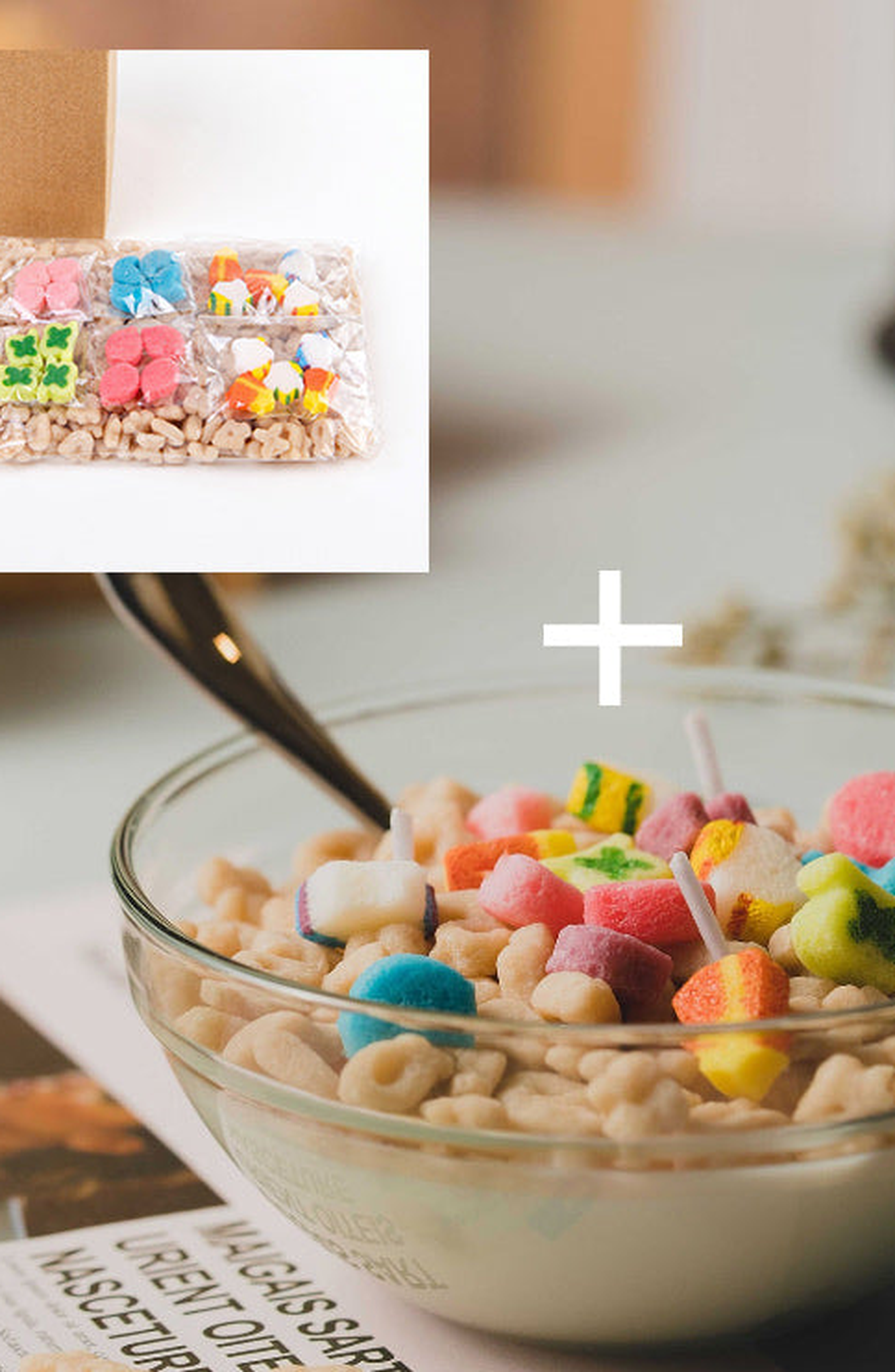 selected Cereal Candle + Extra Cereal