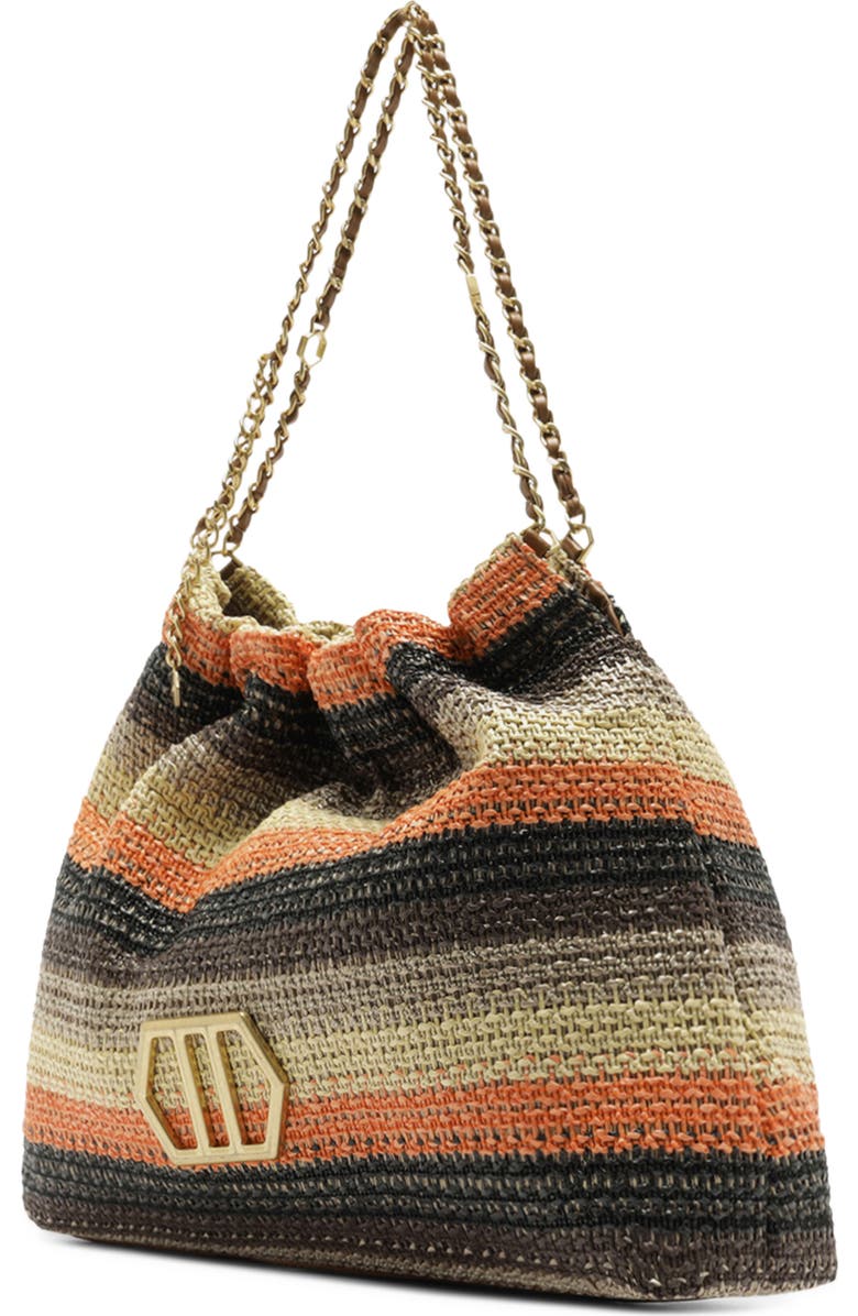 Arezzo Large Jackie Hobo Bag, Alternate, color, Multinatural/ Sol Natural