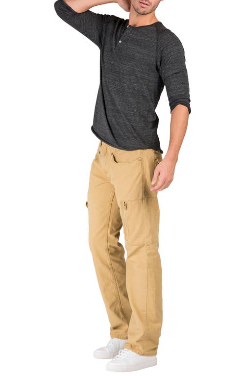 Level 7 Cargo Jeans In Brown