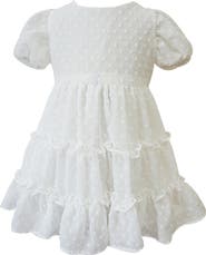 Popatu Kids' Plumetti Tiered Party Dress