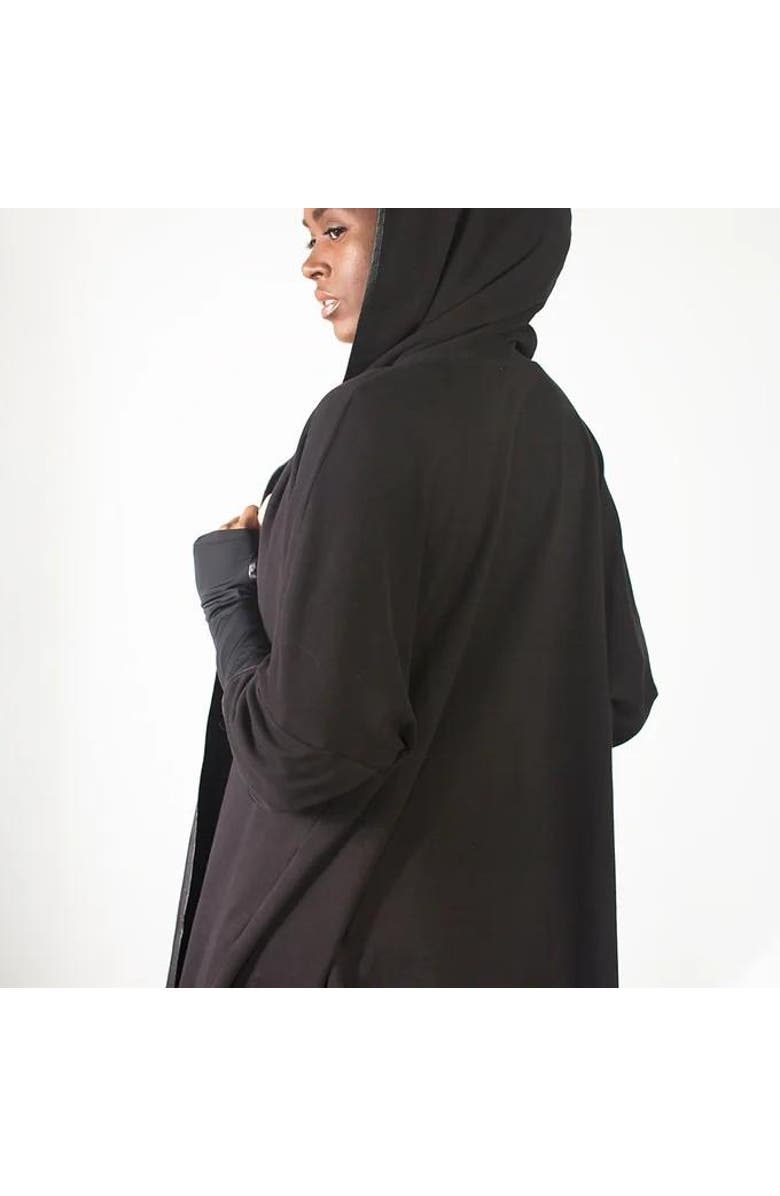 LAS Loungewear Com-pressi-on Me World Wrap, Alternate, color, Black