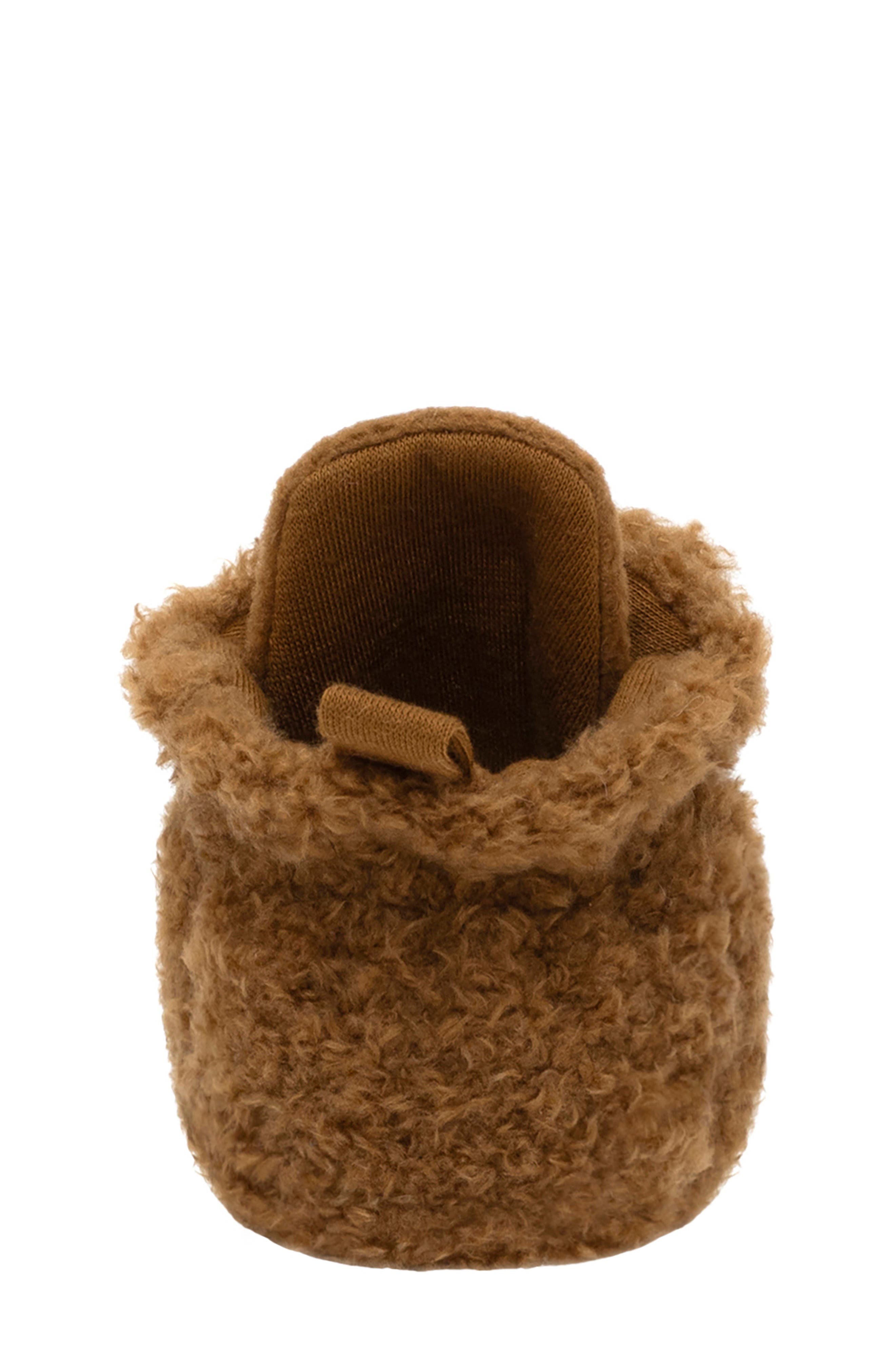 Robeez<sup>®</sup> Sully Faux Shearling Bootie, Alternate, color, Camel