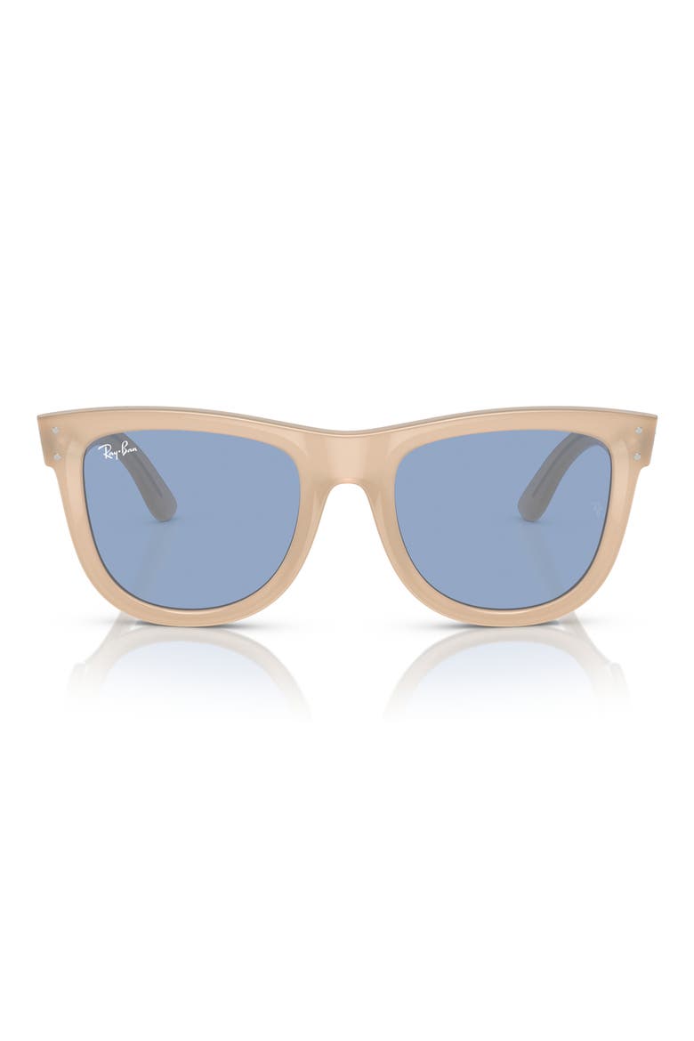 Wayfarer Reverse 50mm Square Sunglasses, Alternate, color, HONEY