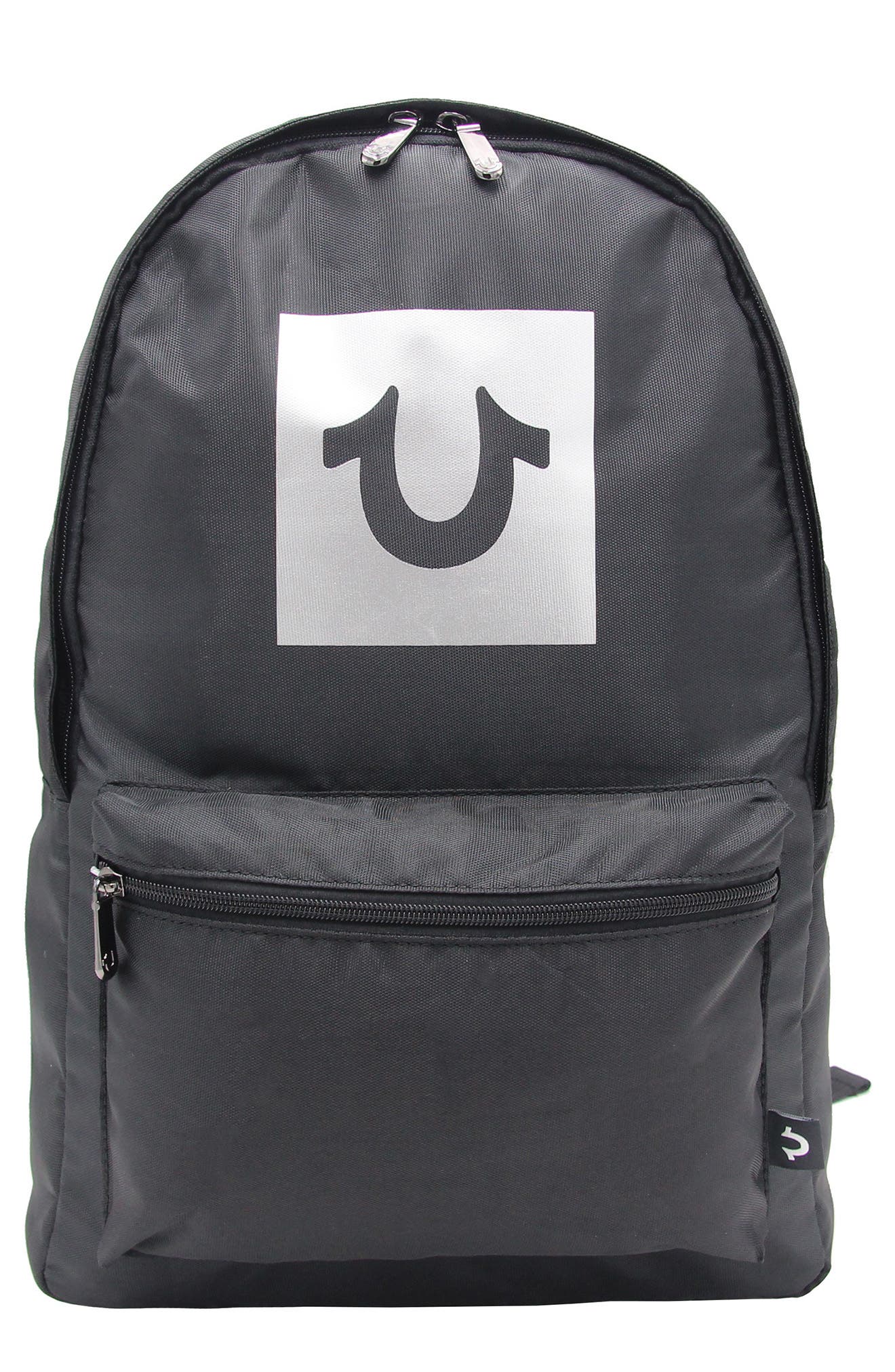 True Religion Brand Jeans TRUE RELIGION Box Logo Backpack, Main, color, 