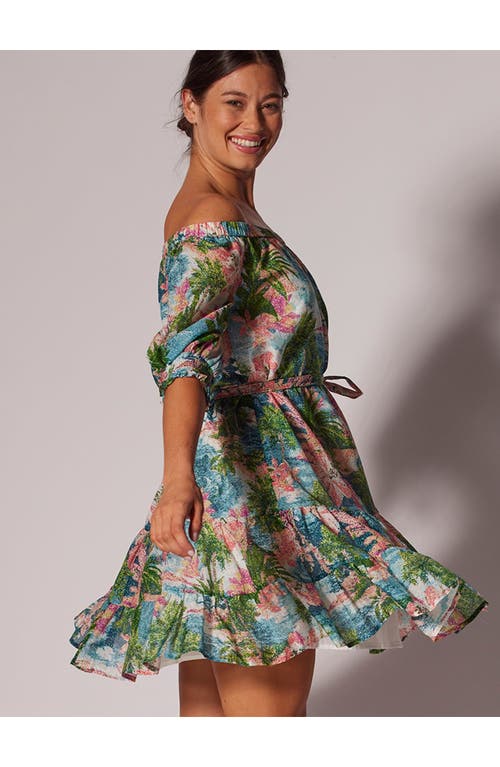 Tori Richard Point Of View Scarlett Dress In Multi