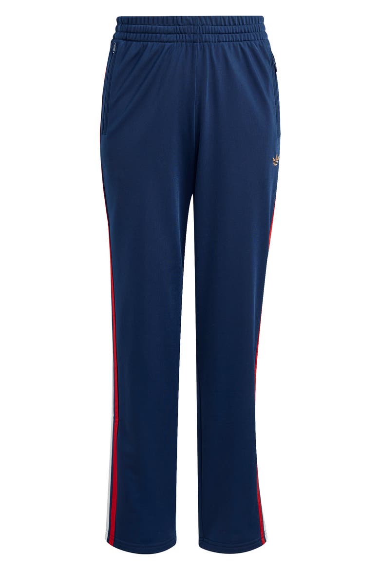 Kids' Firebird Recycled Polyester Track Pants, Main, color, NIGHT INDIGO/DARK FOOTBALL GOLD