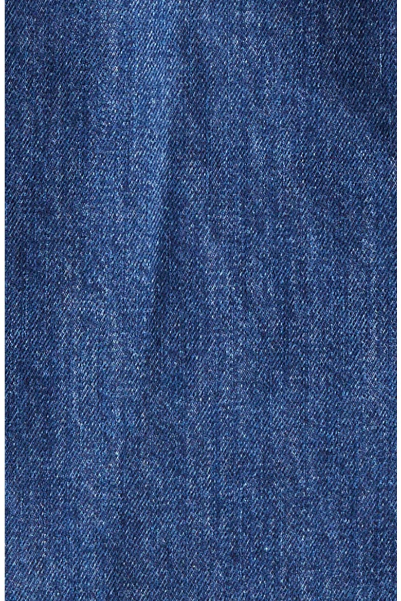 Elaine Zip Front Denim Jacket, Alternate, color, TORRENCE