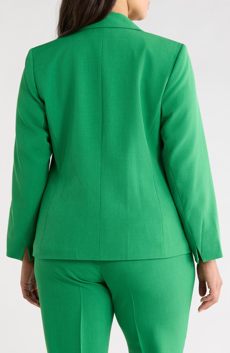 KASPER Two-Button Blazer, Alternate, color, Lush Green - Bv6