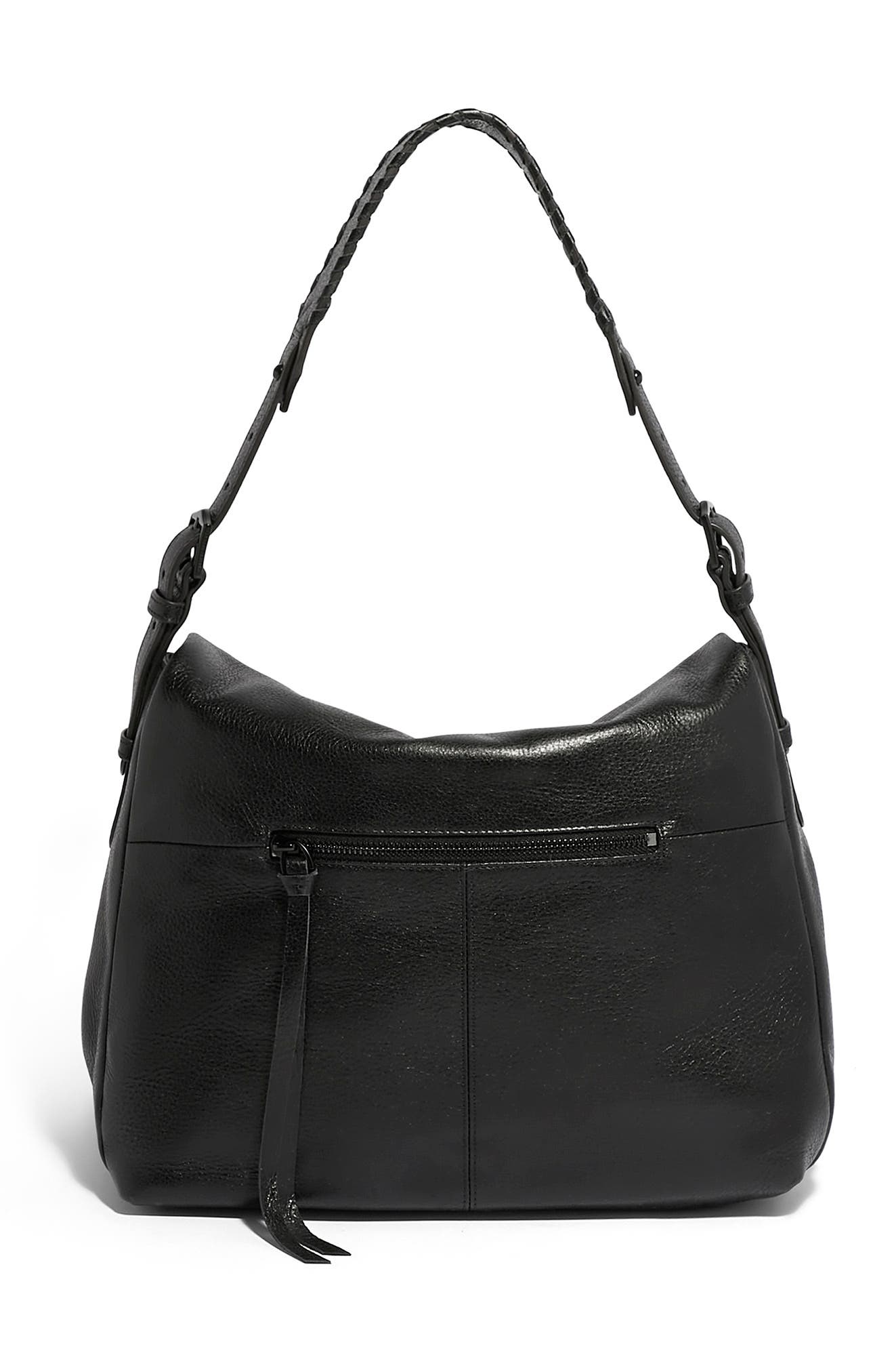 AIMEE Bali Double Entry Bag, Alternate, color, Black W/ Black