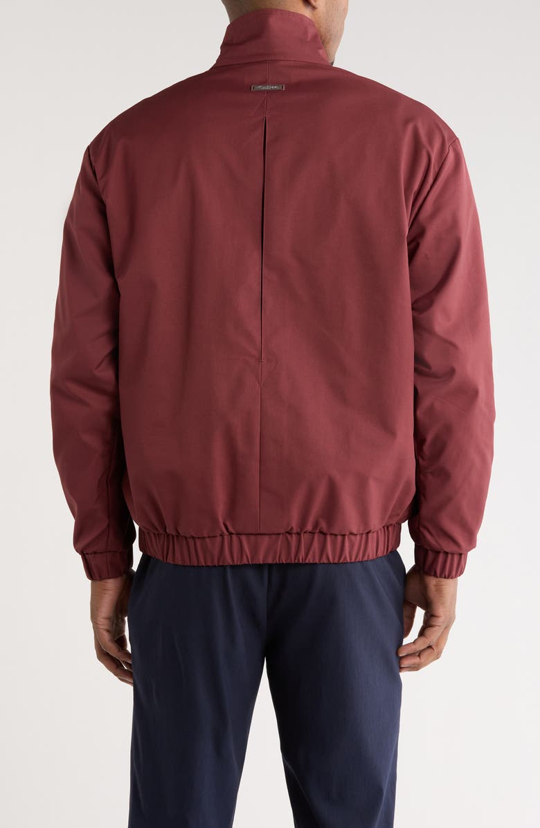 Malbon Golf Noah Quarter Zip Pullover, Alternate, color, Red Mahogany