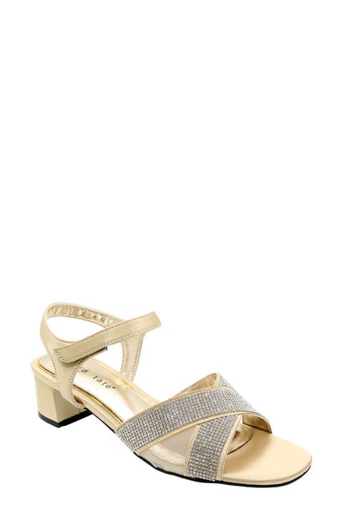 Holiday Ankle Strap Sandal (Women)