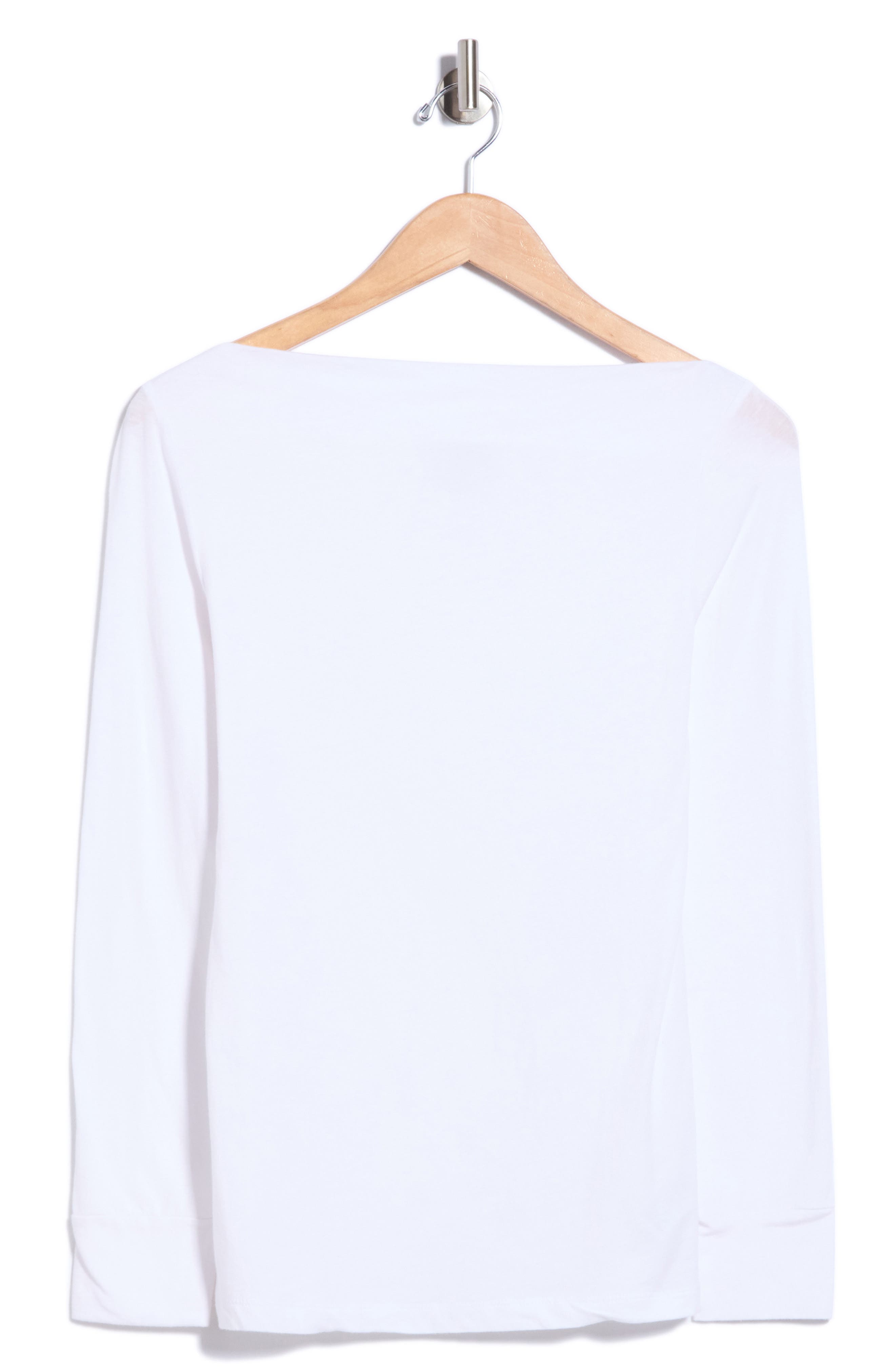 Boatneck Long Sleeve Top