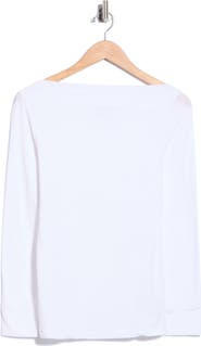 James Perse Boatneck Long Sleeve Top