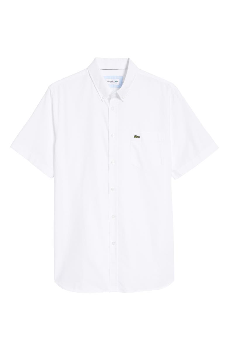 Lacoste Regular Fit Short Sleeve Cotton Sport Shirt, Alternate, color, 