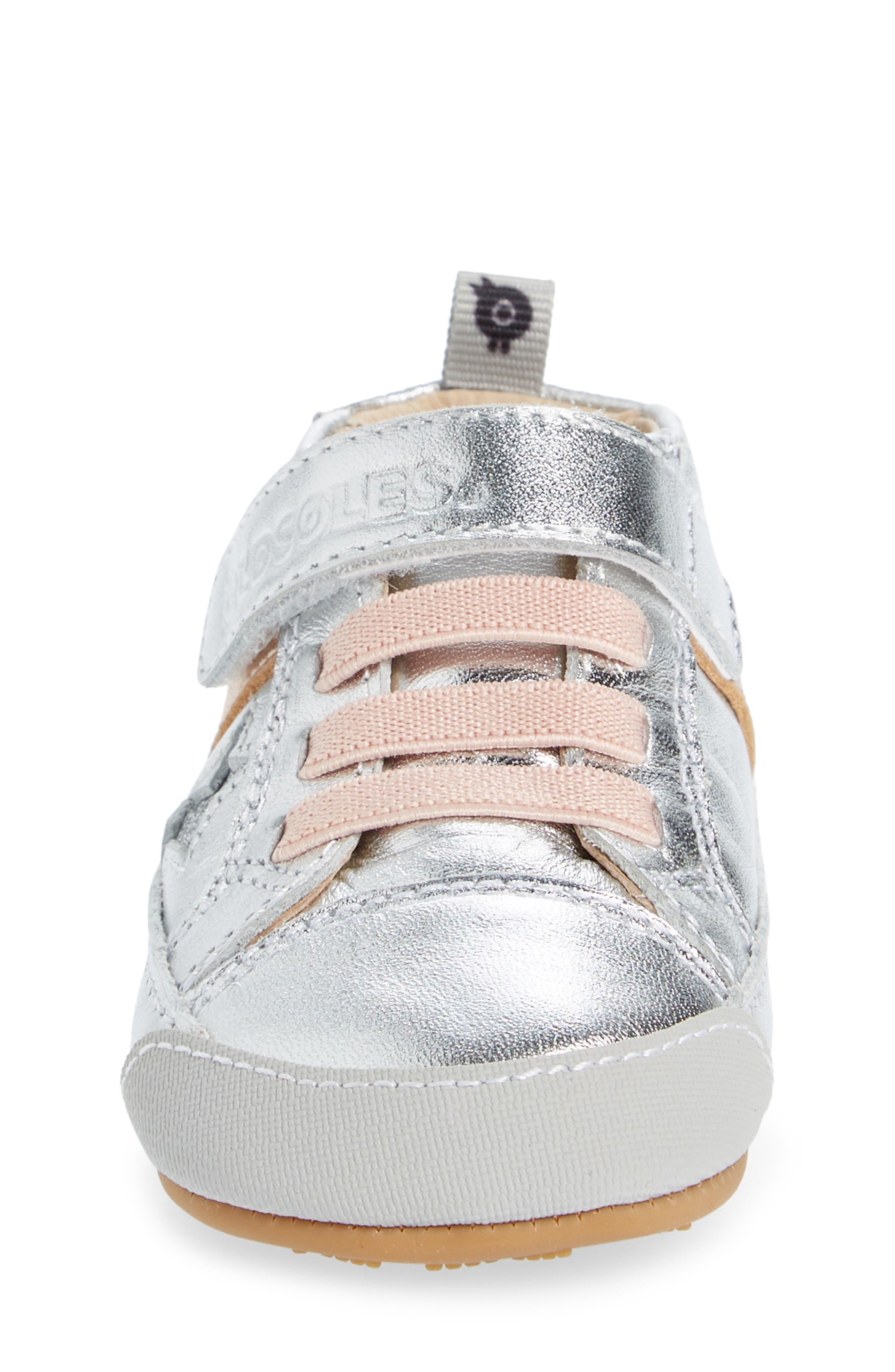 Kids' Roller Sneaker, Alternate, color, SILVER