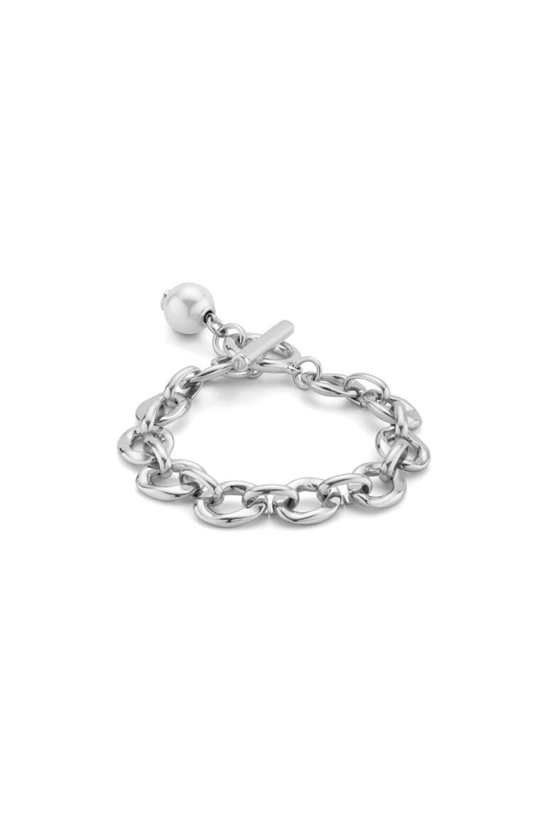 Luna Link Bracelet, Alternate, color, Silver