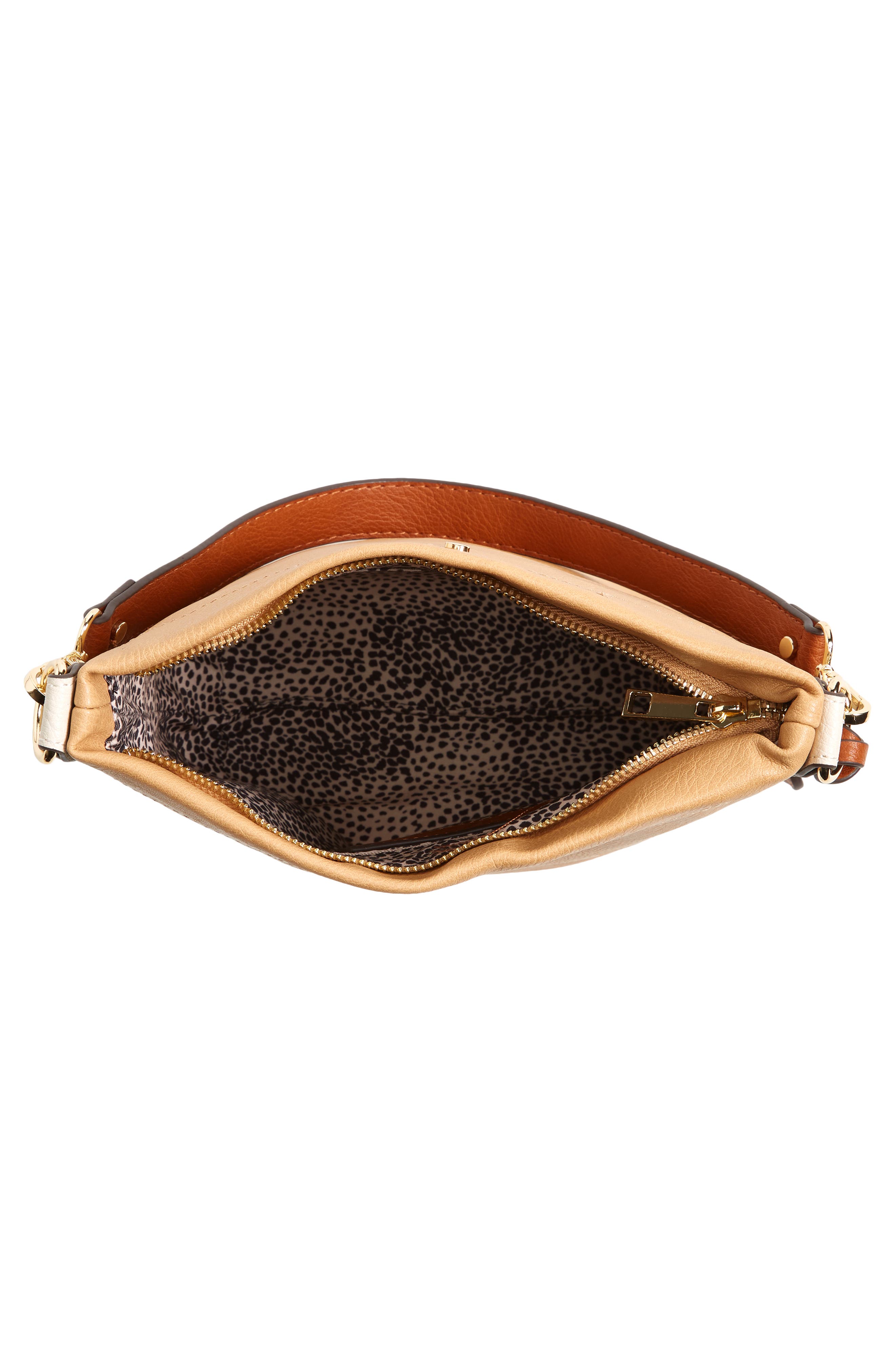 Beryl Faux Leather Bucket Bag, Alternate, color, NATURAL COMB