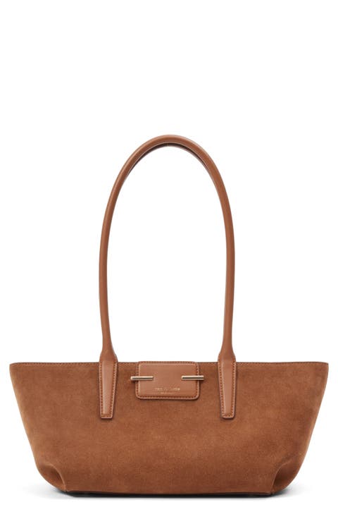 Realm Suede Satchel