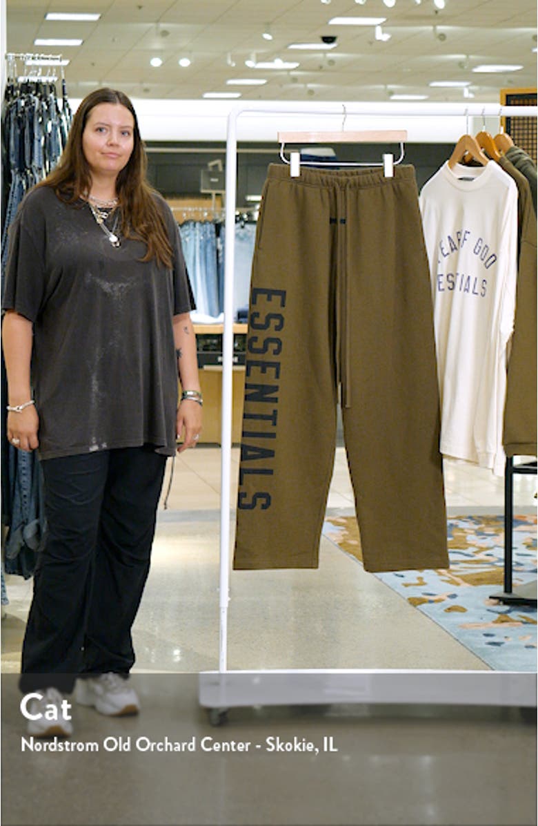 Gender Inclusive Relaxed Fit Cotton Blend Sweatpants, sales video thumbnail