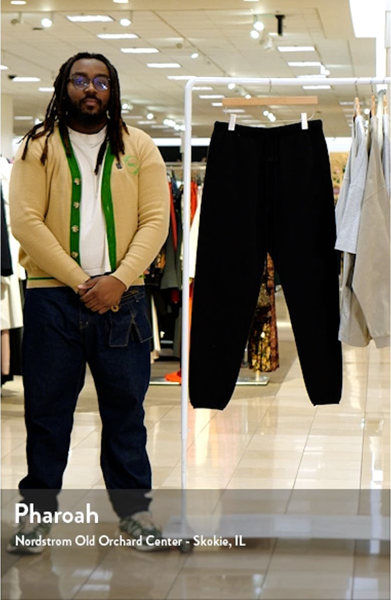 Cotton Blend Fleece Sweatpants, sales video thumbnail