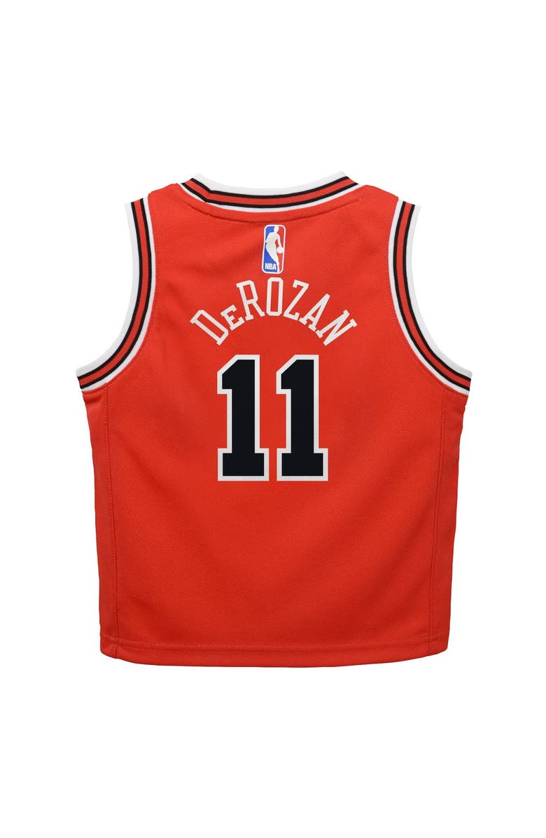 Nike Toddler Nike DeMar DeRozan Red Chicago Bulls 2021/22 Replica Jersey - Icon Edition, Alternate, color, 