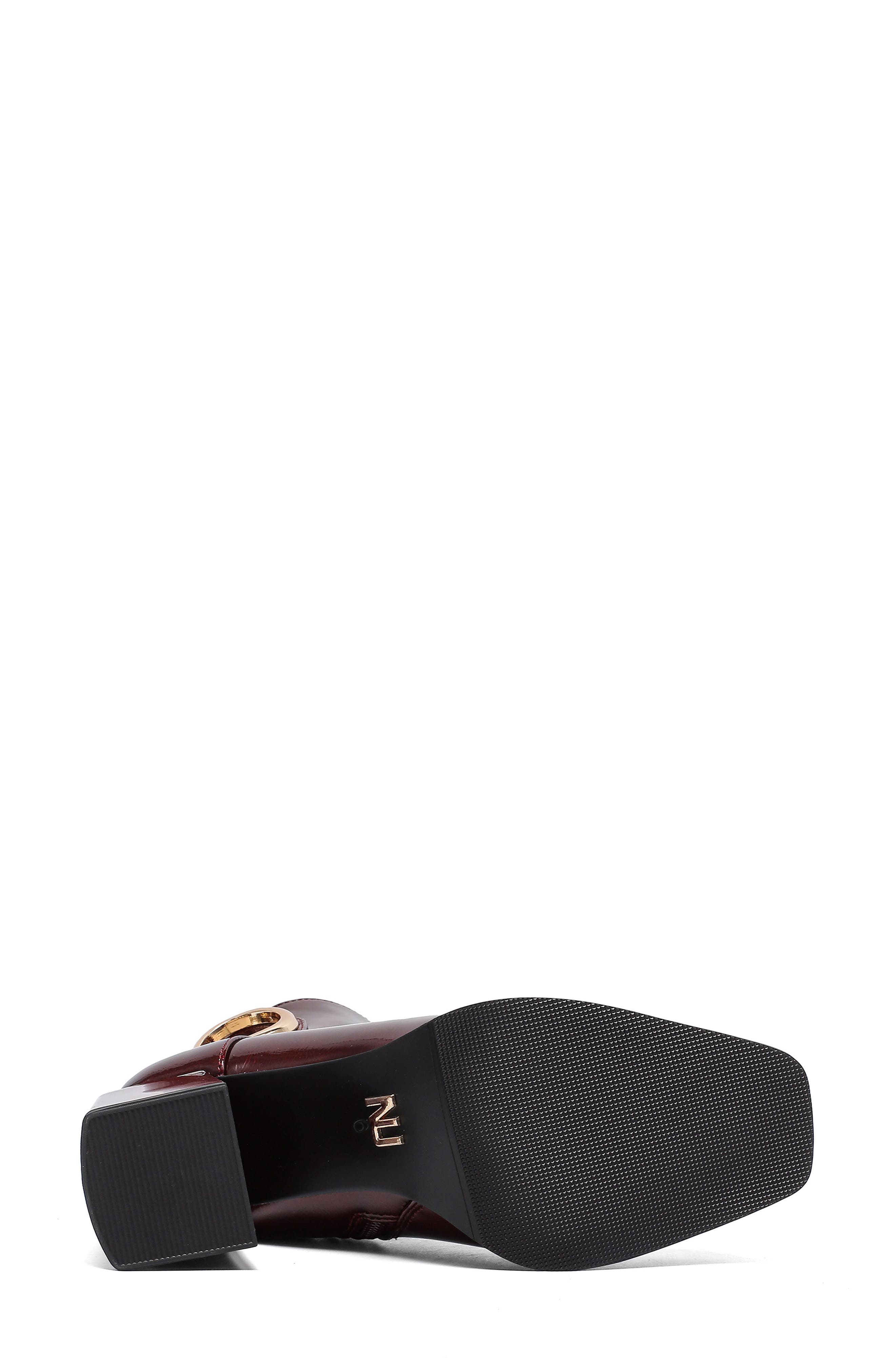 Frisco Cap Toe Bootie, Alternate, color, WINE