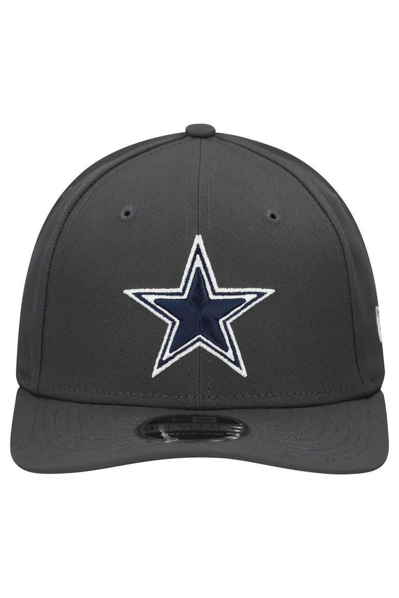 Men's New Era Graphite Dallas Cowboys Main 9SEVENTY Adjustable Hat, Alternate, color, Graphite