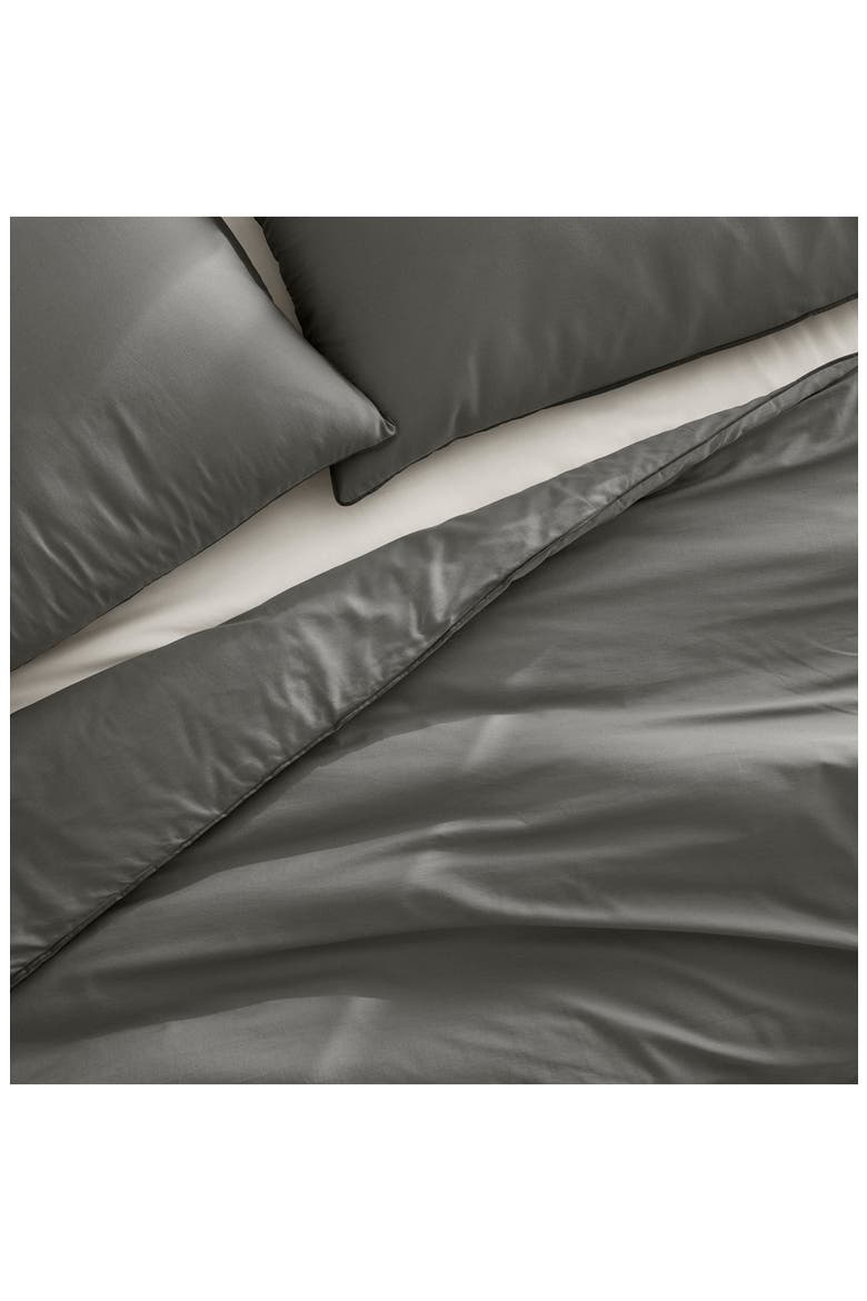 Organic Cotton Comforter & Sham Set, Alternate, color, STONE