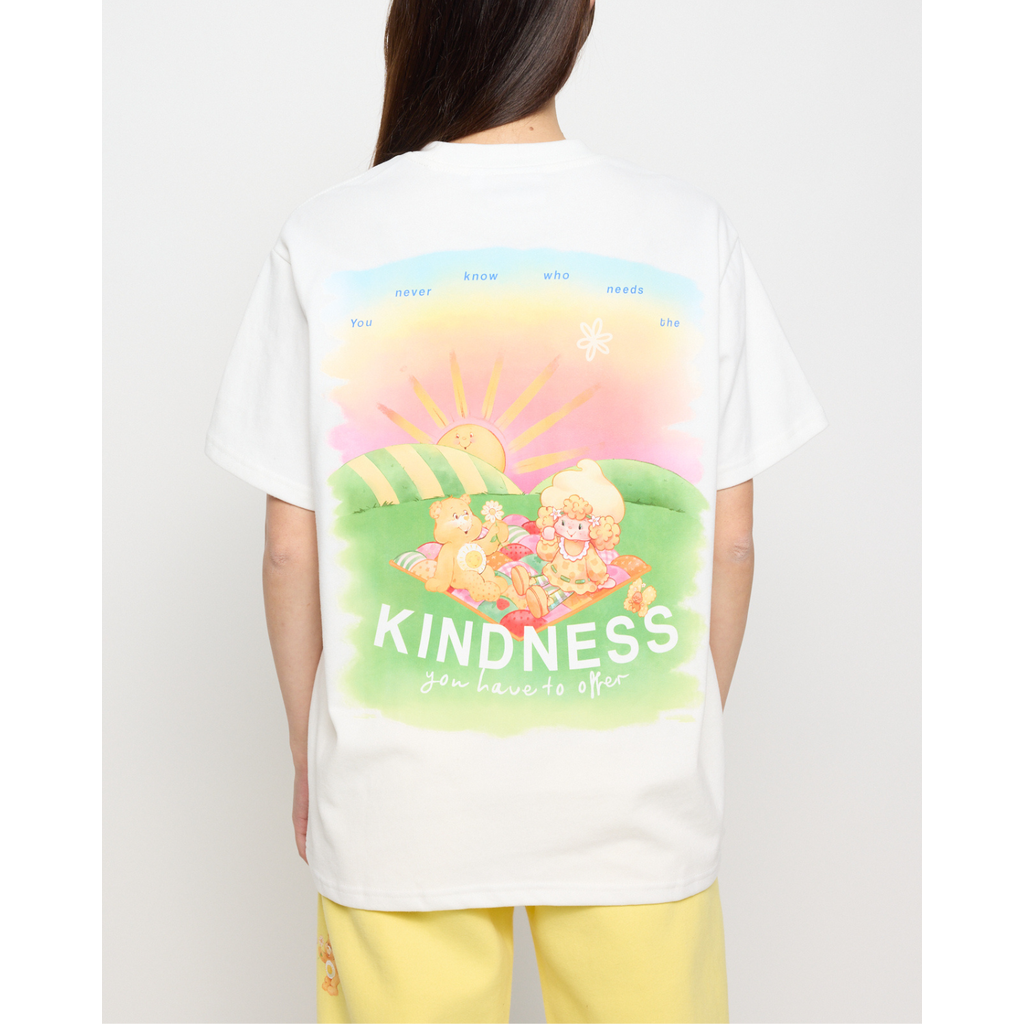 Samii Ryan Offer Kindness Oversized Tee In White