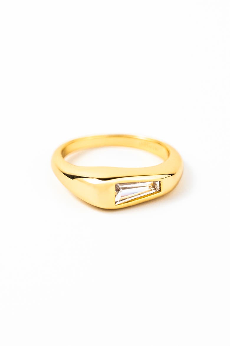 Facet Ring, Main, color, Gold