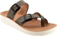 Los Cabos Nin Double Buckle Slide Sandal