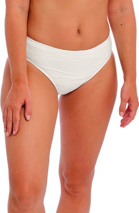 Beach Waves Mid Rise Bikini Bottoms