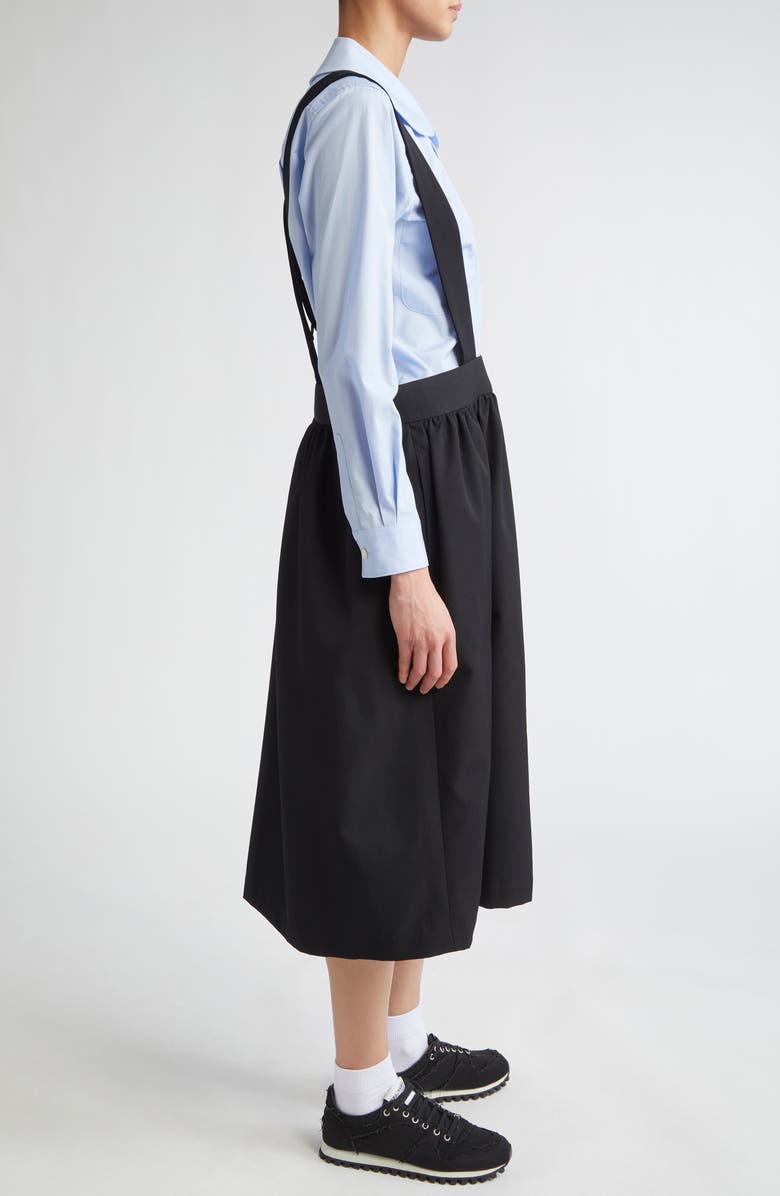 Comme des Garçons Girl Wool Gabardine Pinafore Dress, Alternate, color,