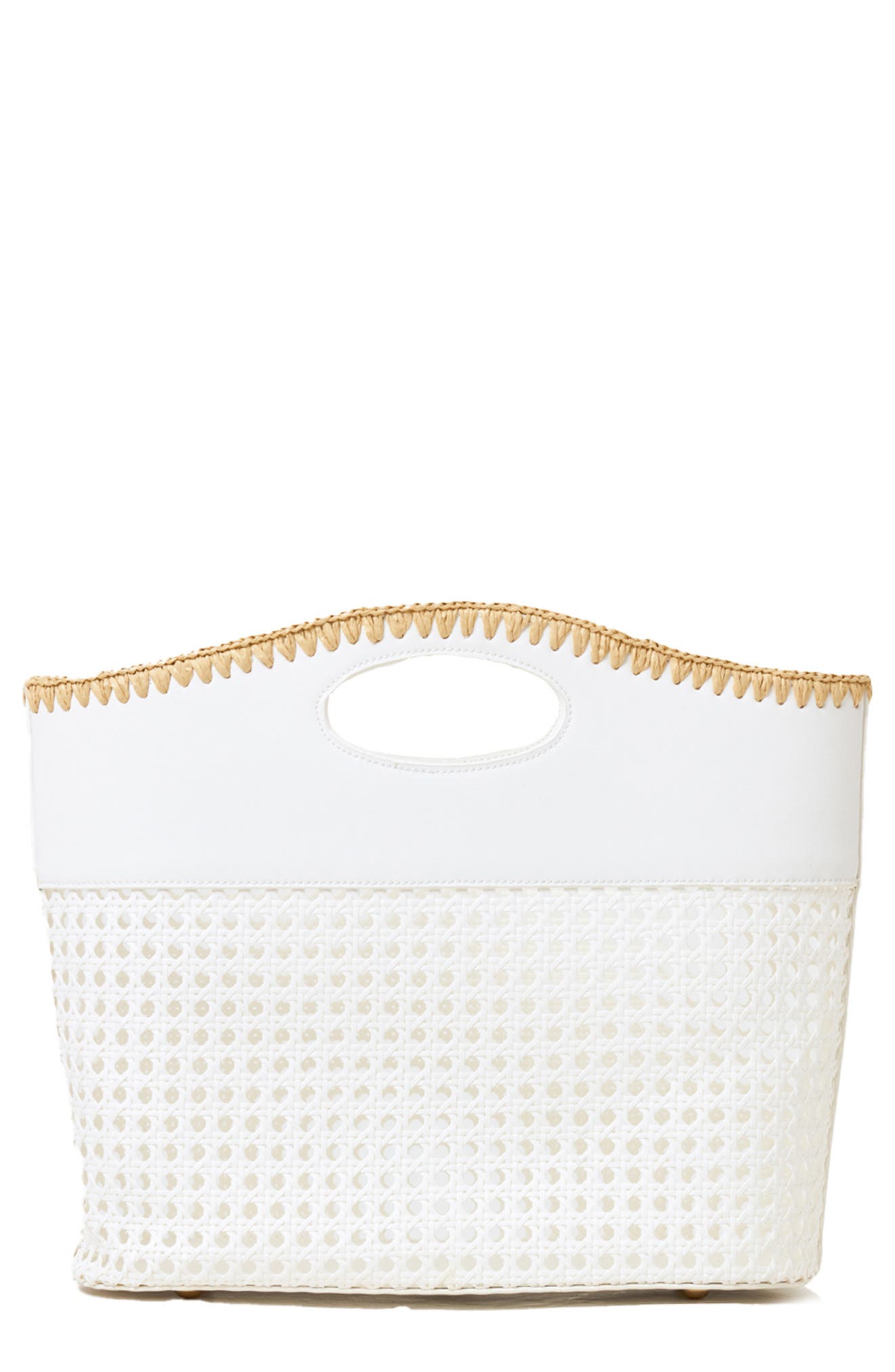 LSPACE Casablanca Top Handle Bag, Main, color, Cream