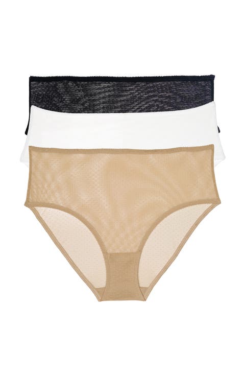 Jolie Sheer Lace Hipster 3-Pack