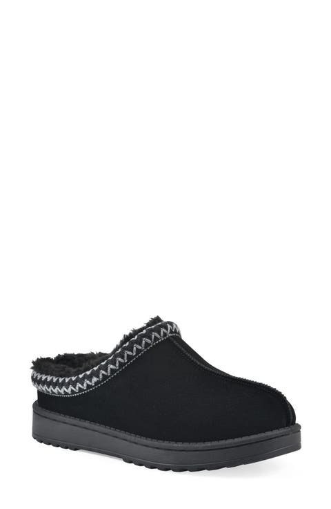 Icebin Faux Shearling Lined Clog Slipper