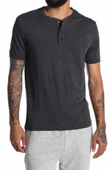 UNSIMPLY STITCHED Supersoft Short Sleeve Knit Henley