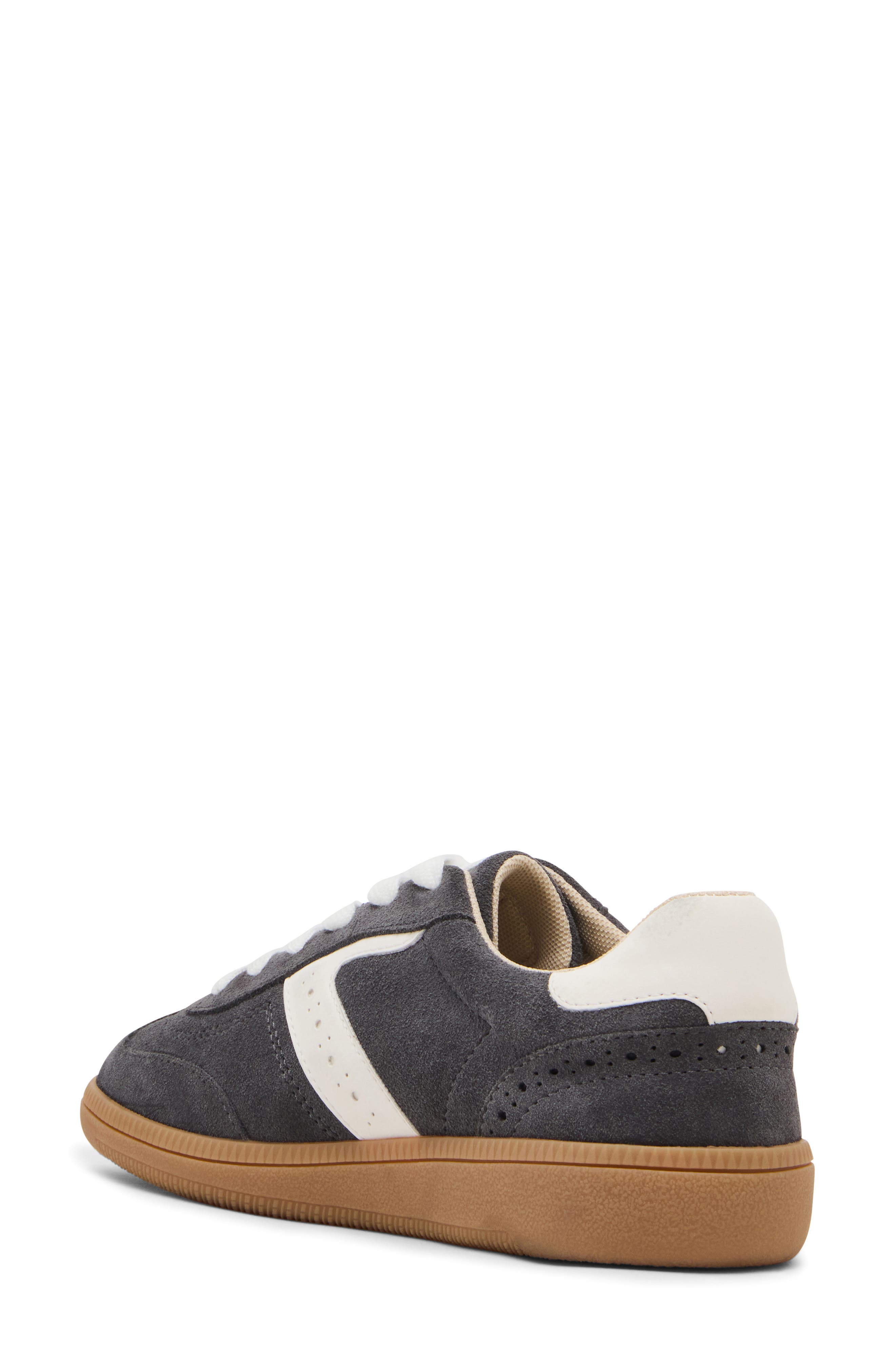 Blondo Rylie Waterproof Sneaker, Alternate, color, Grey Suede