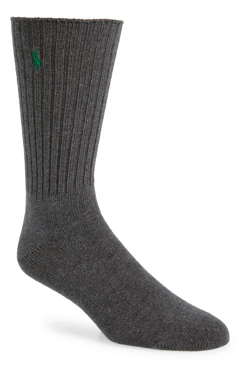 Rib Crew Socks