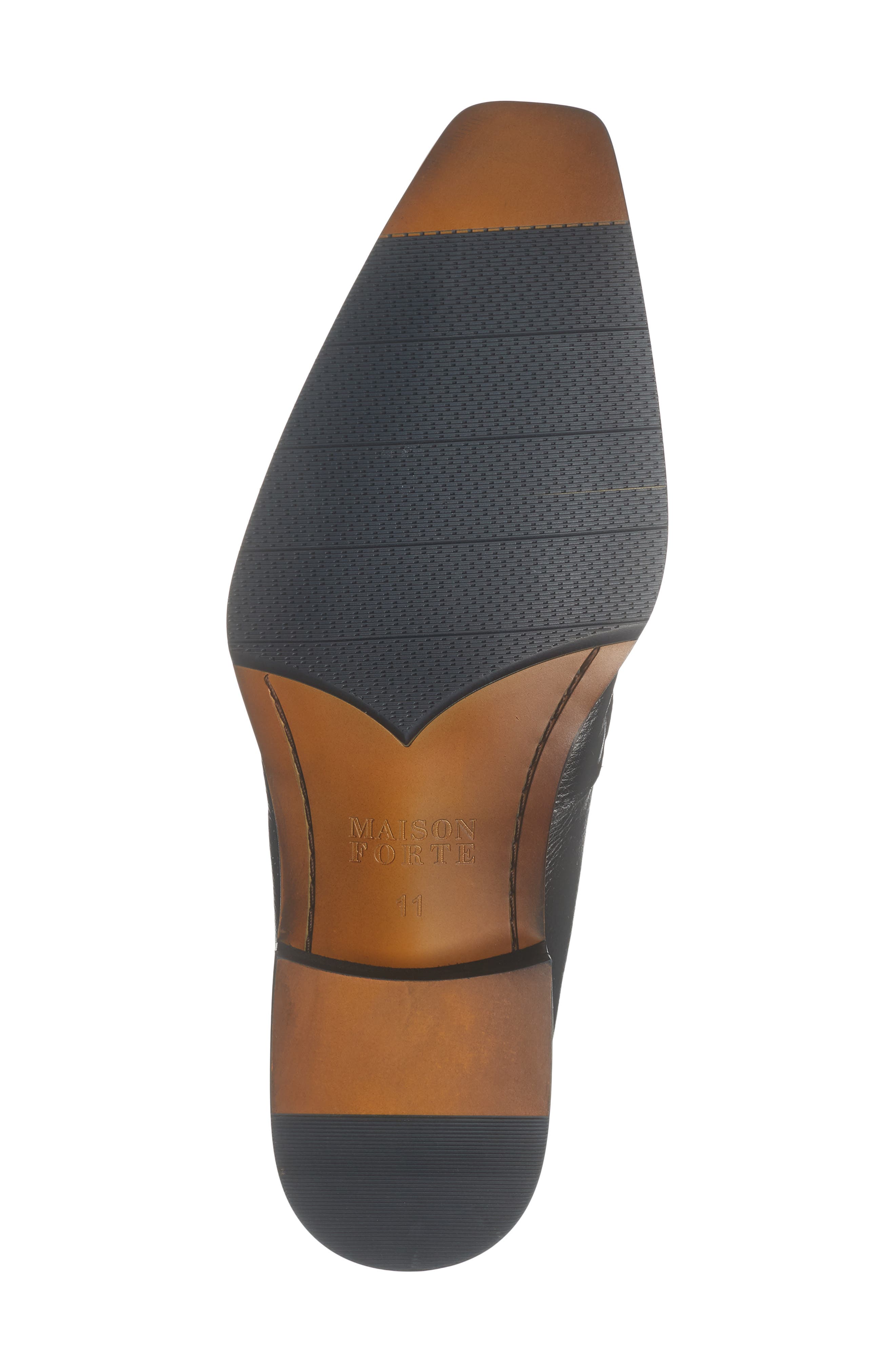 Maison Forte Islero Bit Loafer, Alternate, color, Black