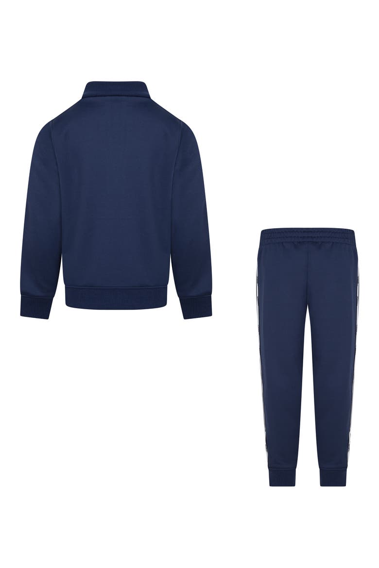 Kids' Logo Tape Track Jacket & Joggers Set, Alternate, color, MIDNIGHT NAVY