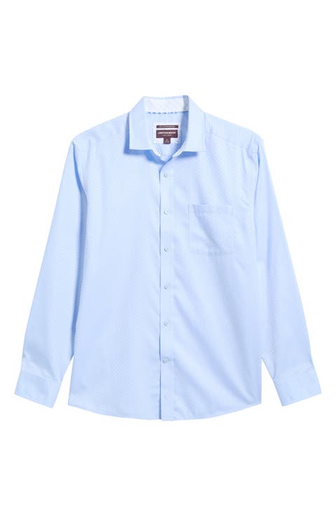 Ovation Non-Iron Cotton Button-Up Shirt