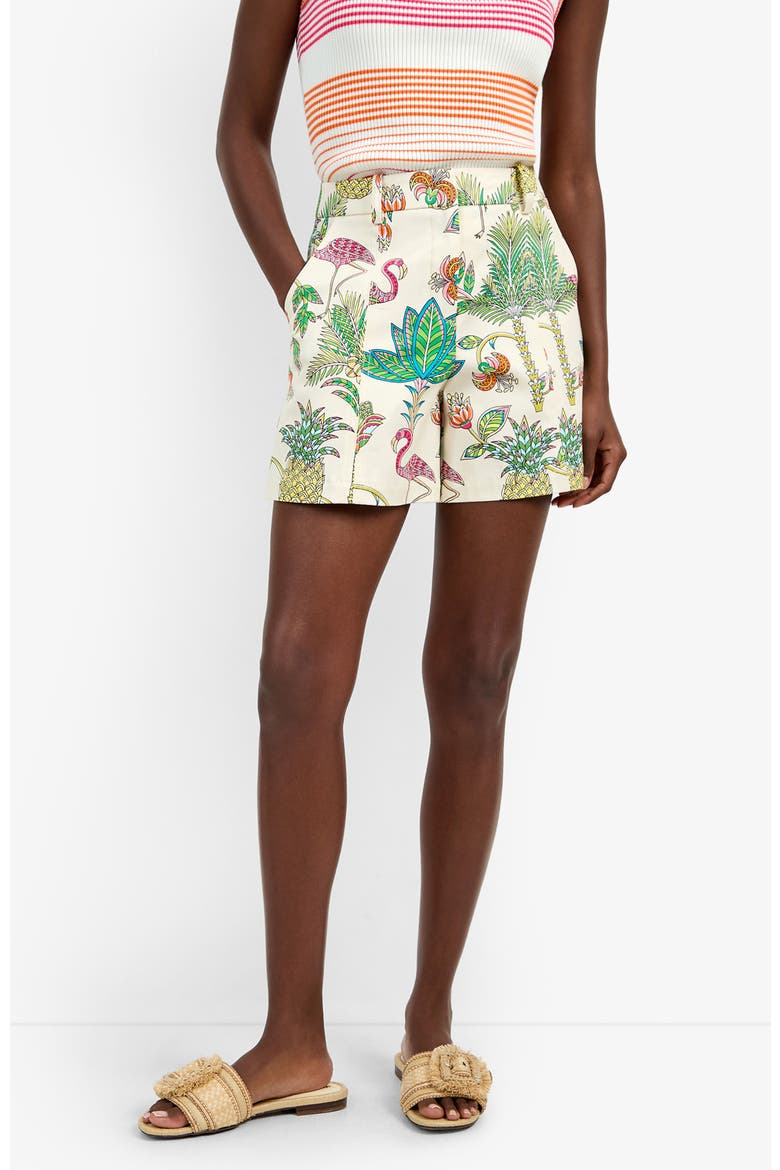Noriah Flamingo Fizz Voile Short, Alternate, color, Flamingo Fizz Voile