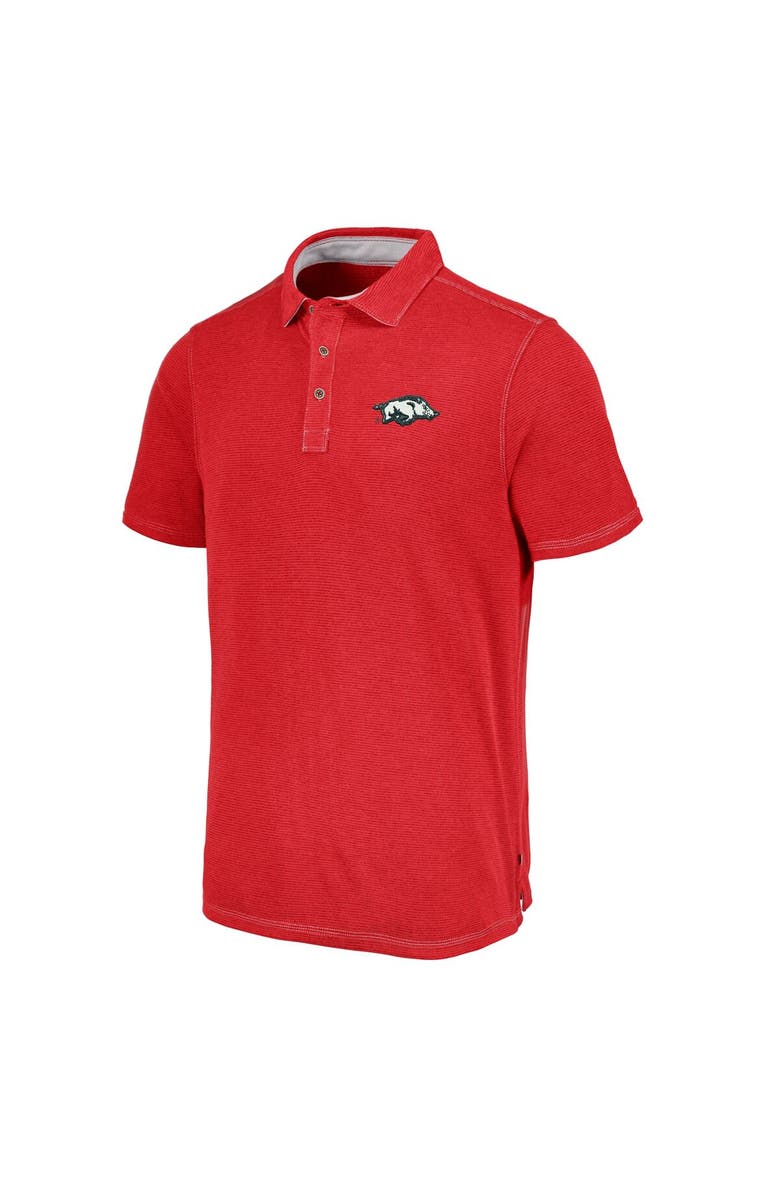 Tommy Bahama Men's Tommy Bahama Cardinal Arkansas Razorbacks Paradiso Cove Polo, Alternate, color, 