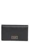 katy textured leather bifold wallet