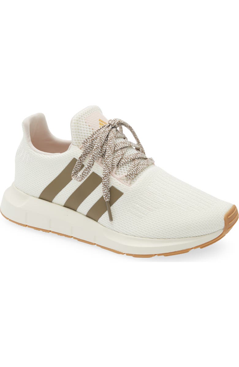 adidas Swift Run 1.0 Running Shoe, Main, color, Off White/ Khaki/ Quartz
