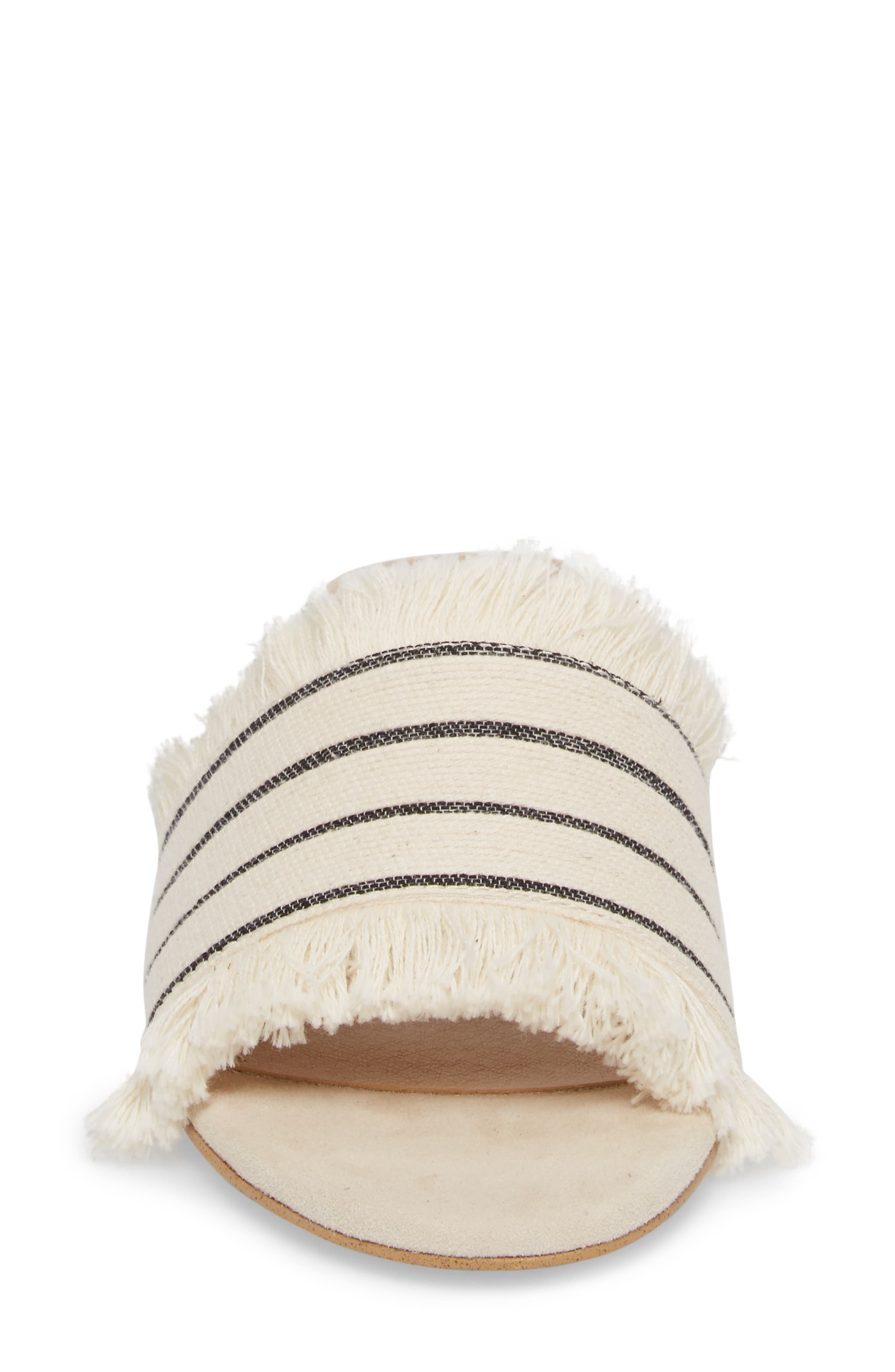 Splendid Baldwyn Fringe Slide Sandal, Alternate, color, 